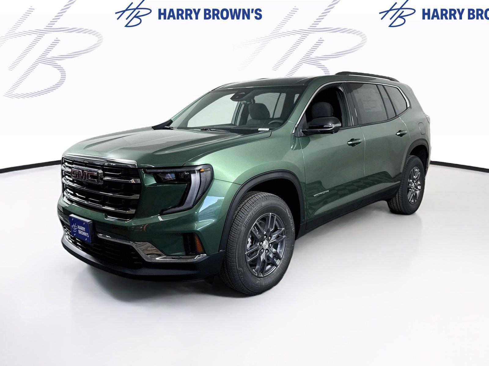 Trailstone Green Metallic 2027 GMC Acadia SUV / Crossover Four-Wheel Drive 8-Speed Automatic