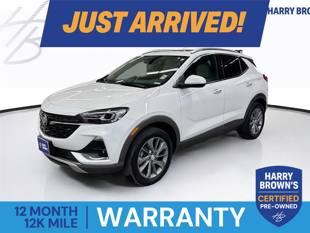 White Frost Tricoat 2023 Buick Encore GX SUV / Crossover All-Wheel Drive 9-Speed Automatic