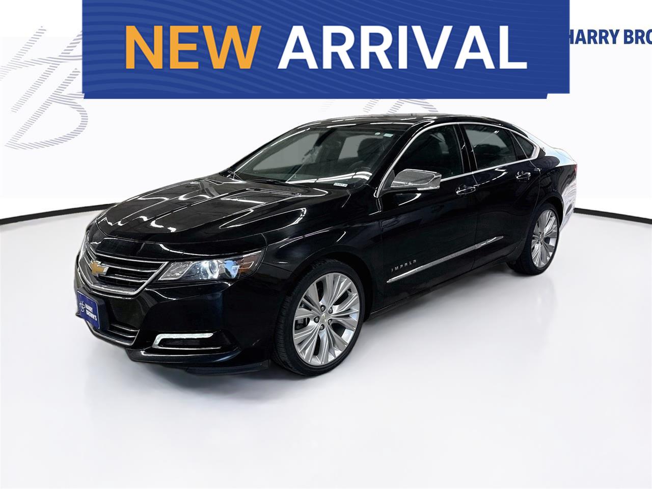 Black 2014 Chevrolet Impala Sedan Front-Wheel Drive 6-Speed Automatic Overdrive