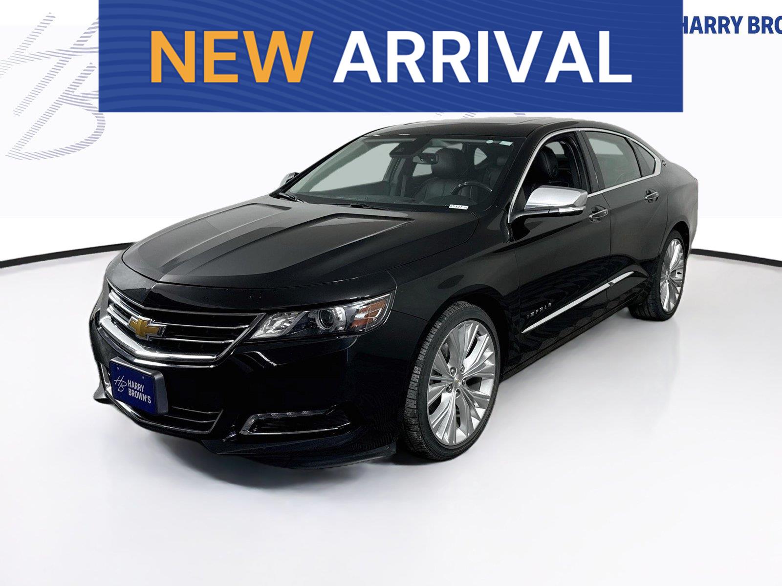 Black 2014 Chevrolet Impala Sedan Front-Wheel Drive 6-Speed Automatic Overdrive