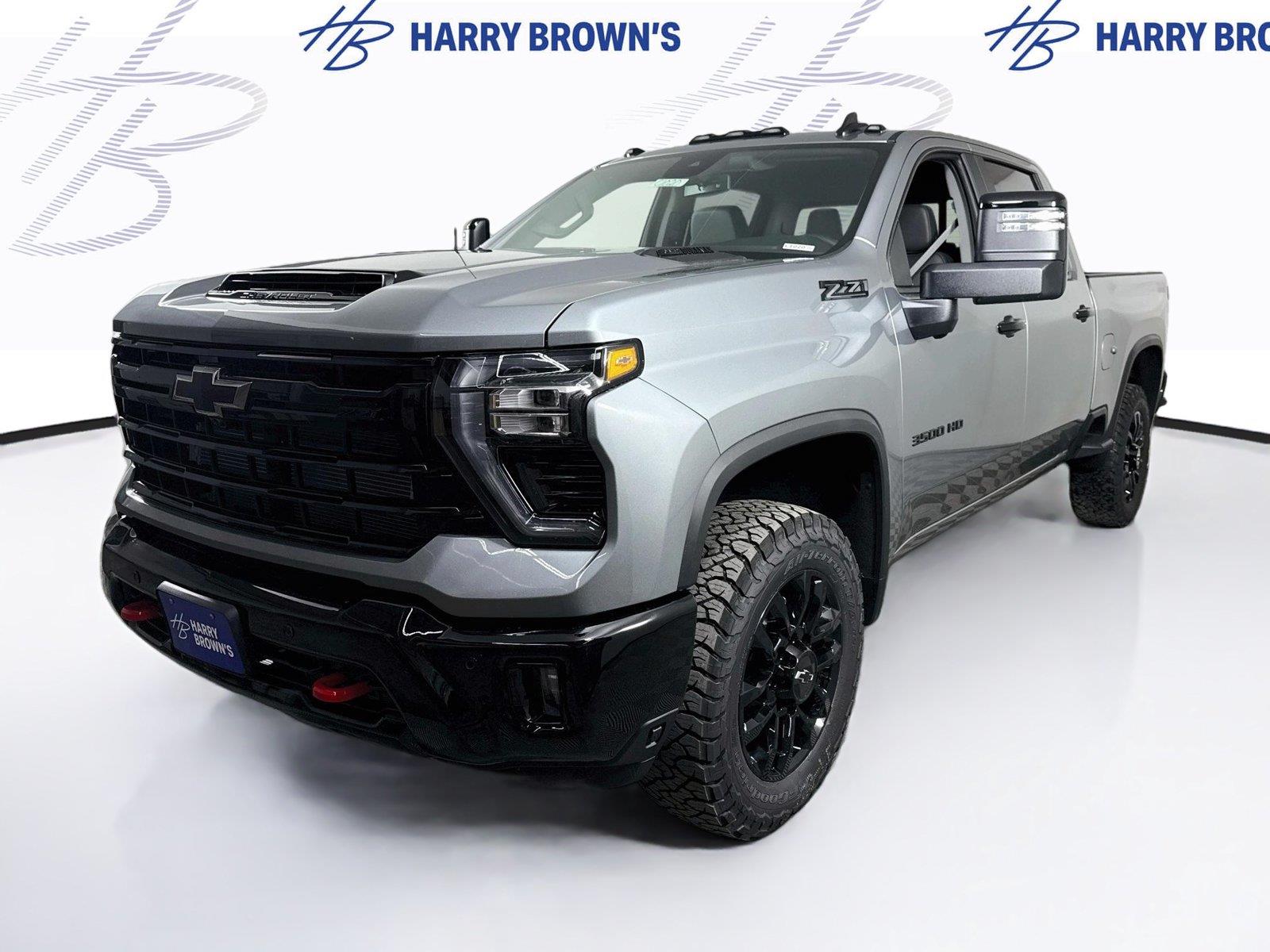 Sterling Gray Metallic 2026 Chevrolet Silverado 3500HD Pickup Truck Four-Wheel Drive Automatic