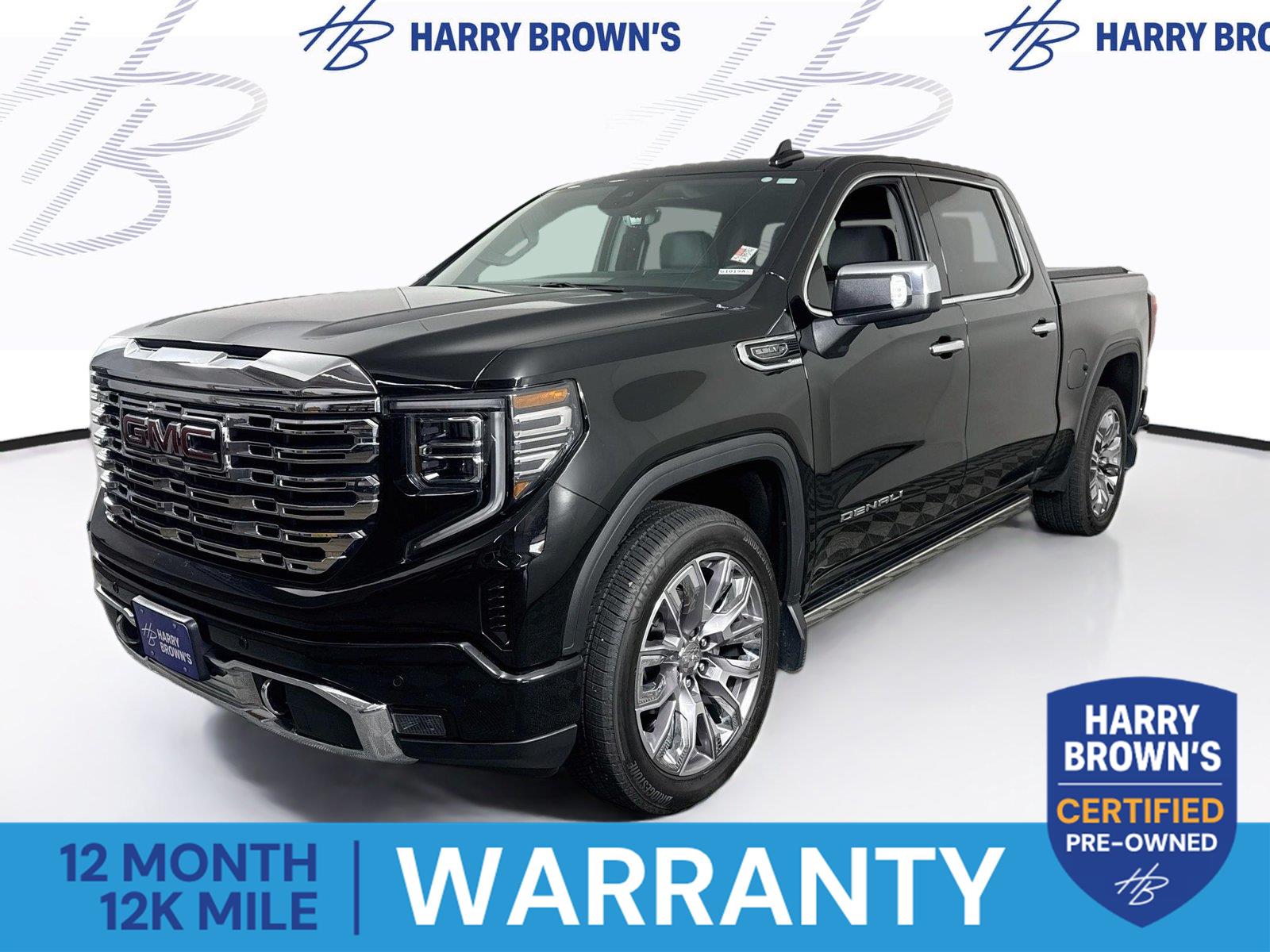 Onyx Black 2023 GMC Sierra 1500 Pickup Truck Four-Wheel Drive Automatic