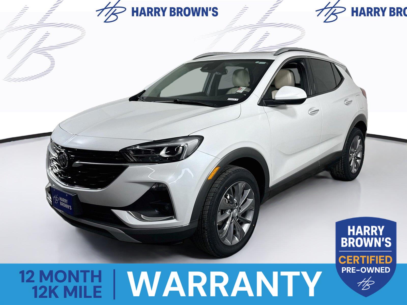 White Frost Tricoat 2023 Buick Encore GX SUV / Crossover All-Wheel Drive 9-Speed Automatic