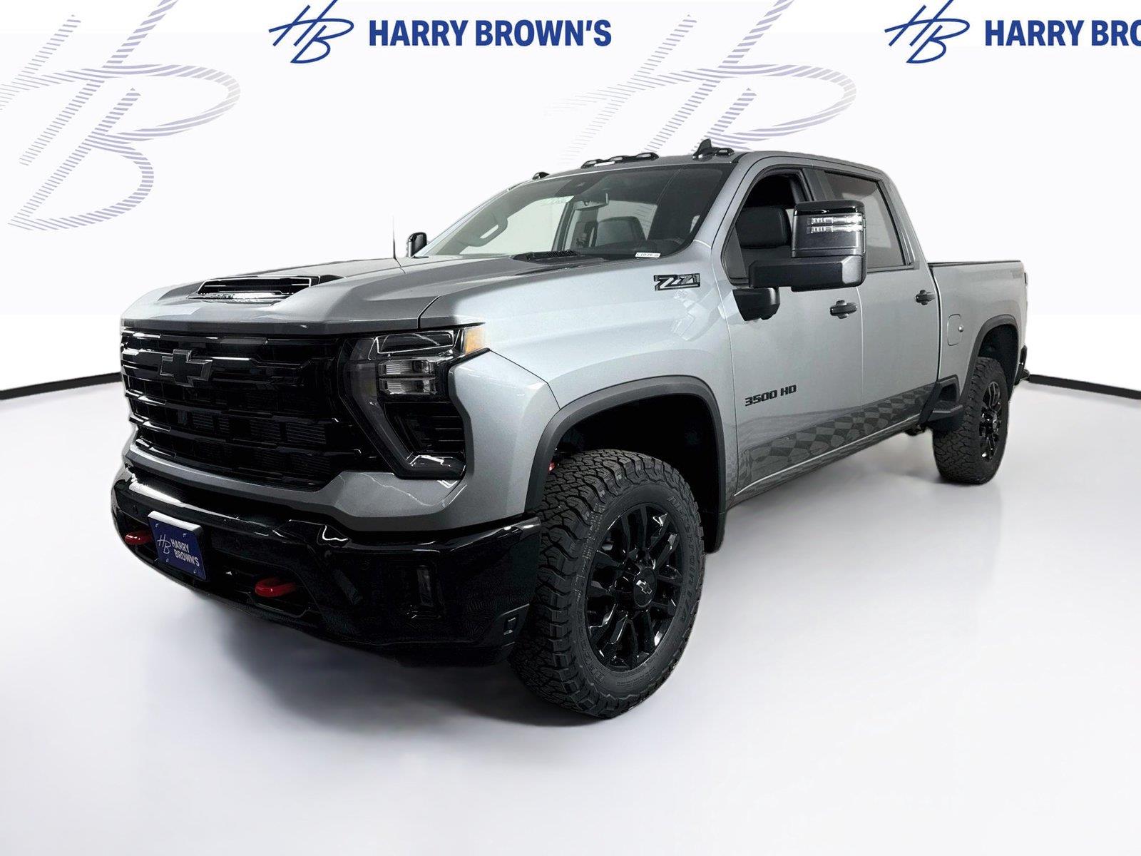 Sterling Gray Metallic 2026 Chevrolet Silverado 3500HD Pickup Truck Four-Wheel Drive Automatic