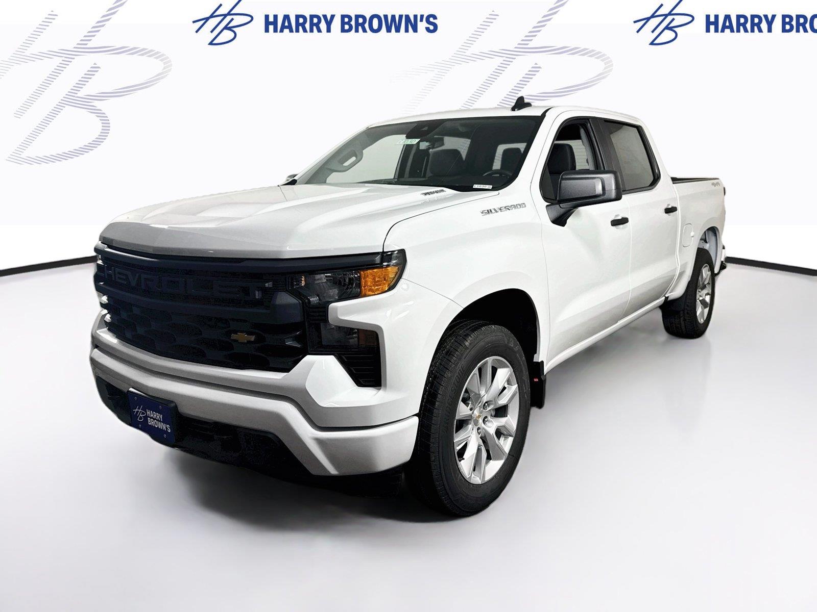 Summit White 2026 Chevrolet Silverado 1500 Pickup Truck Four-Wheel Drive 8-Speed Automatic