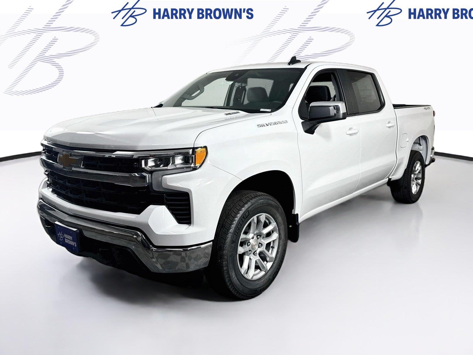 Summit White 2026 Chevrolet Silverado 1500 Pickup Truck Four-Wheel Drive Automatic