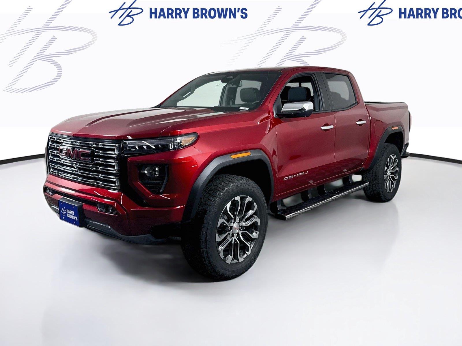 Volcanic Red Tintcoat 2026 GMC Canyon Pickup Truck Four-Wheel Drive 8-Speed Automatic