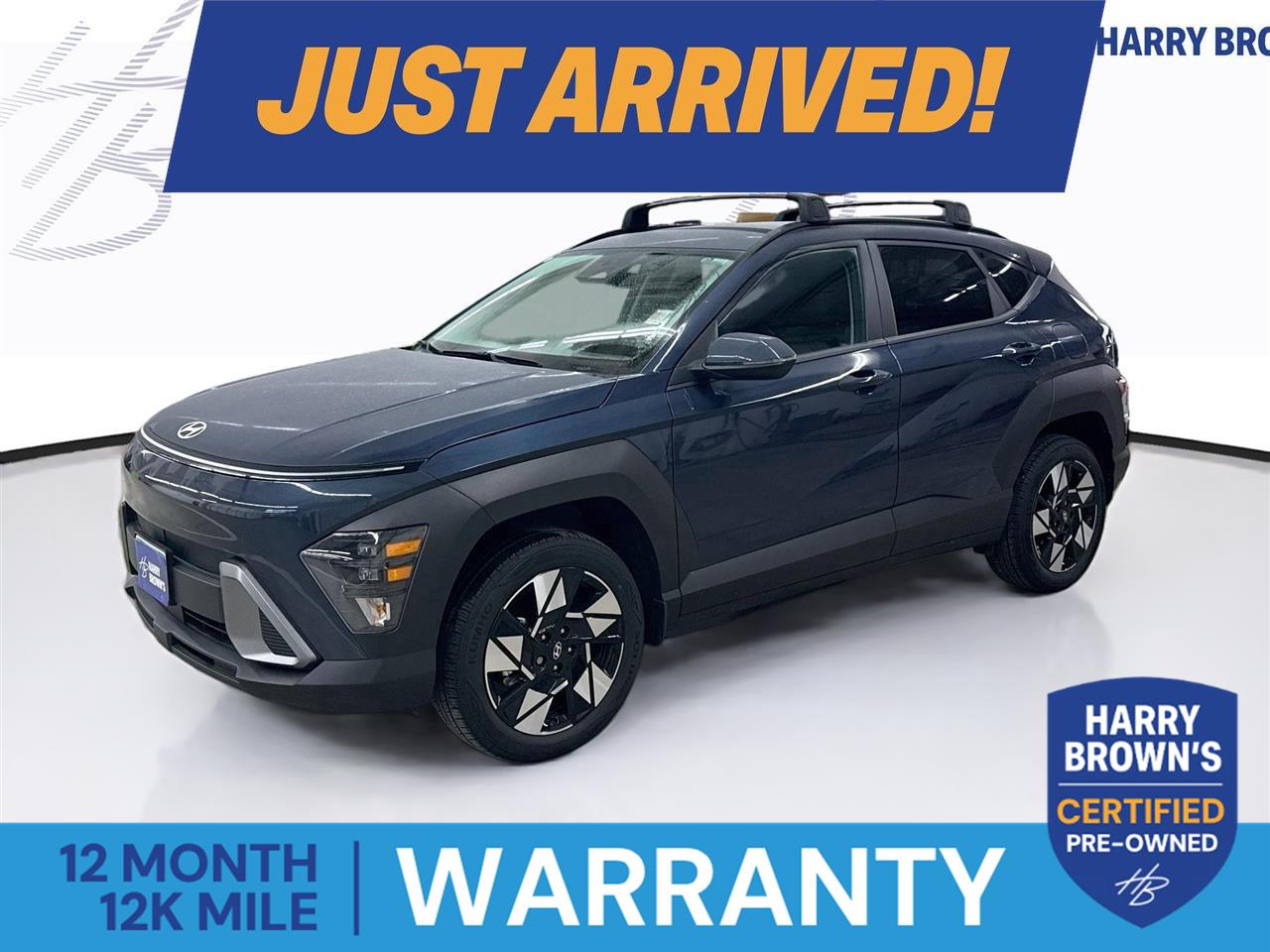 Denim Blue 2025 Hyundai Kona SUV / Crossover All-Wheel Drive Continuously Variable Transmission