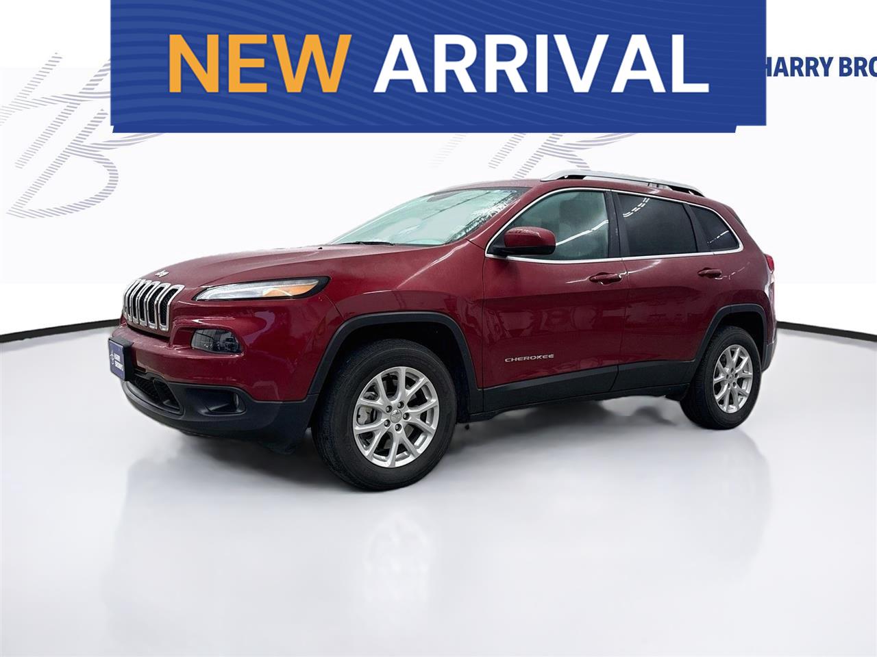 Deep Cherry Red Crystal Pearlcoat 2017 Jeep Cherokee SUV / Crossover Four-Wheel Drive 9-Speed Automatic