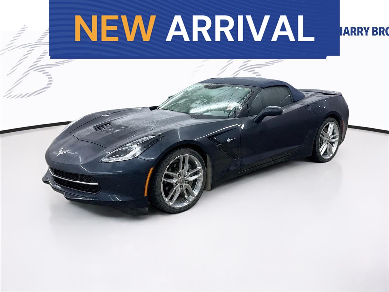 Black 2015 Chevrolet Corvette Convertible Rear-Wheel Drive 8-Speed Automatic