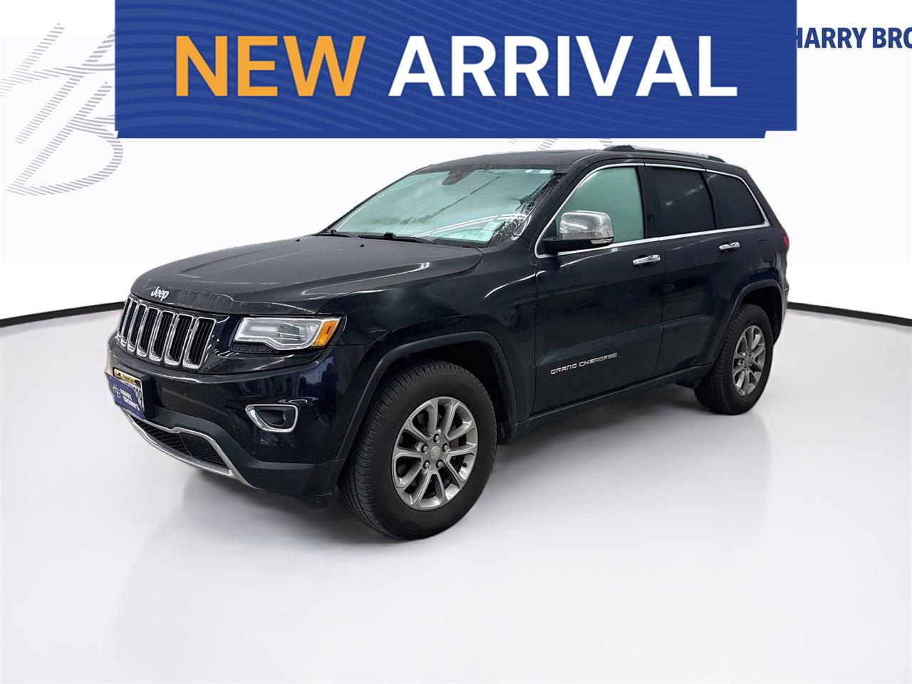 Brilliant Black Crystal Pearlcoat 2016 Jeep Grand Cherokee SUV / Crossover Four-Wheel Drive 8-Speed Automatic