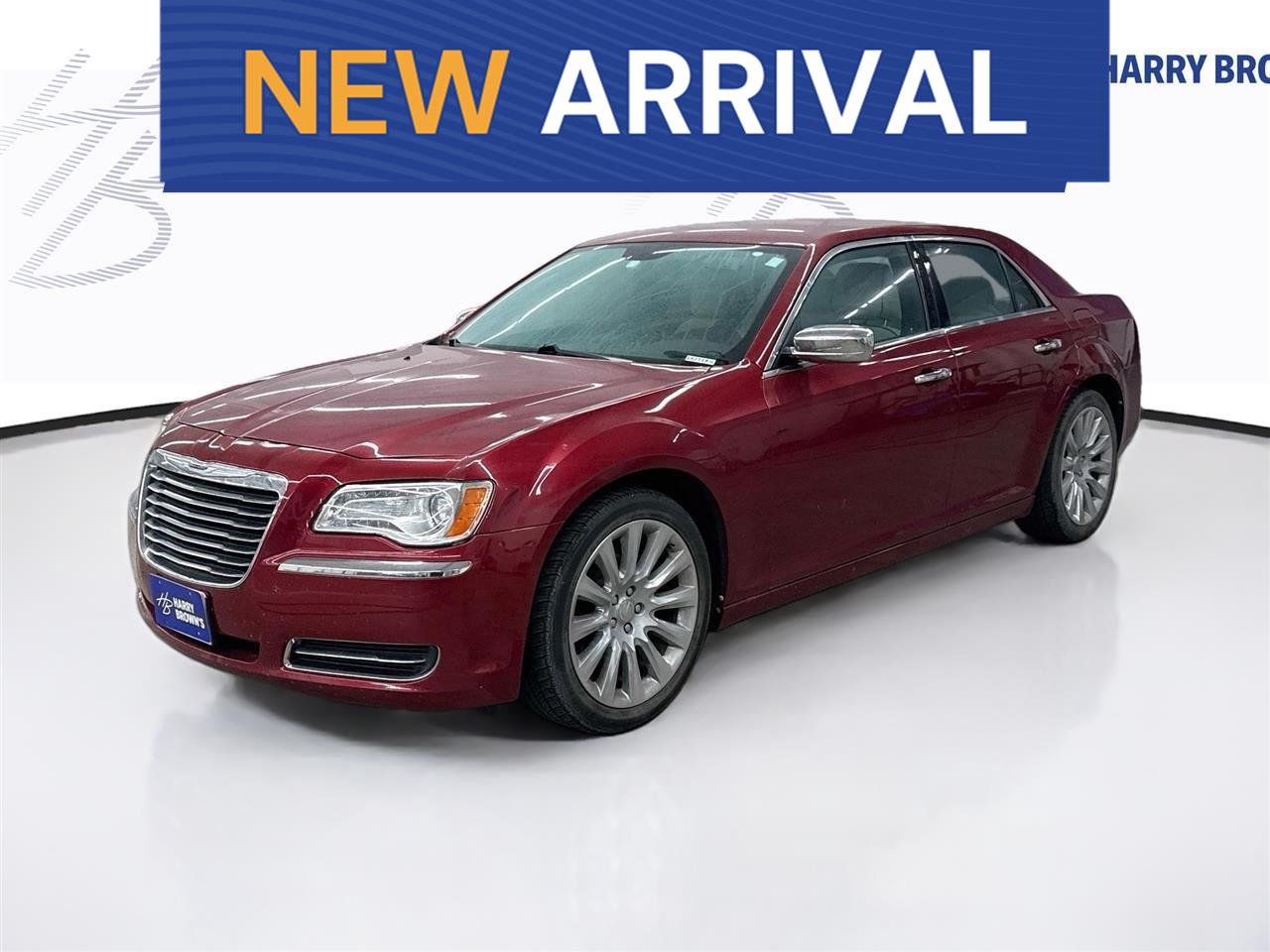 Deep Cherry Red Crystal Pearlcoat 2014 Chrysler 300 Sedan Rear-Wheel Drive 8-Speed Automatic