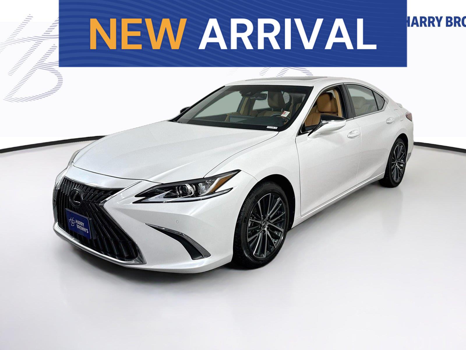 Eminent White Pearl 2024 Lexus ES Hybrid Sedan Front-Wheel Drive Continuously Variable Transmission