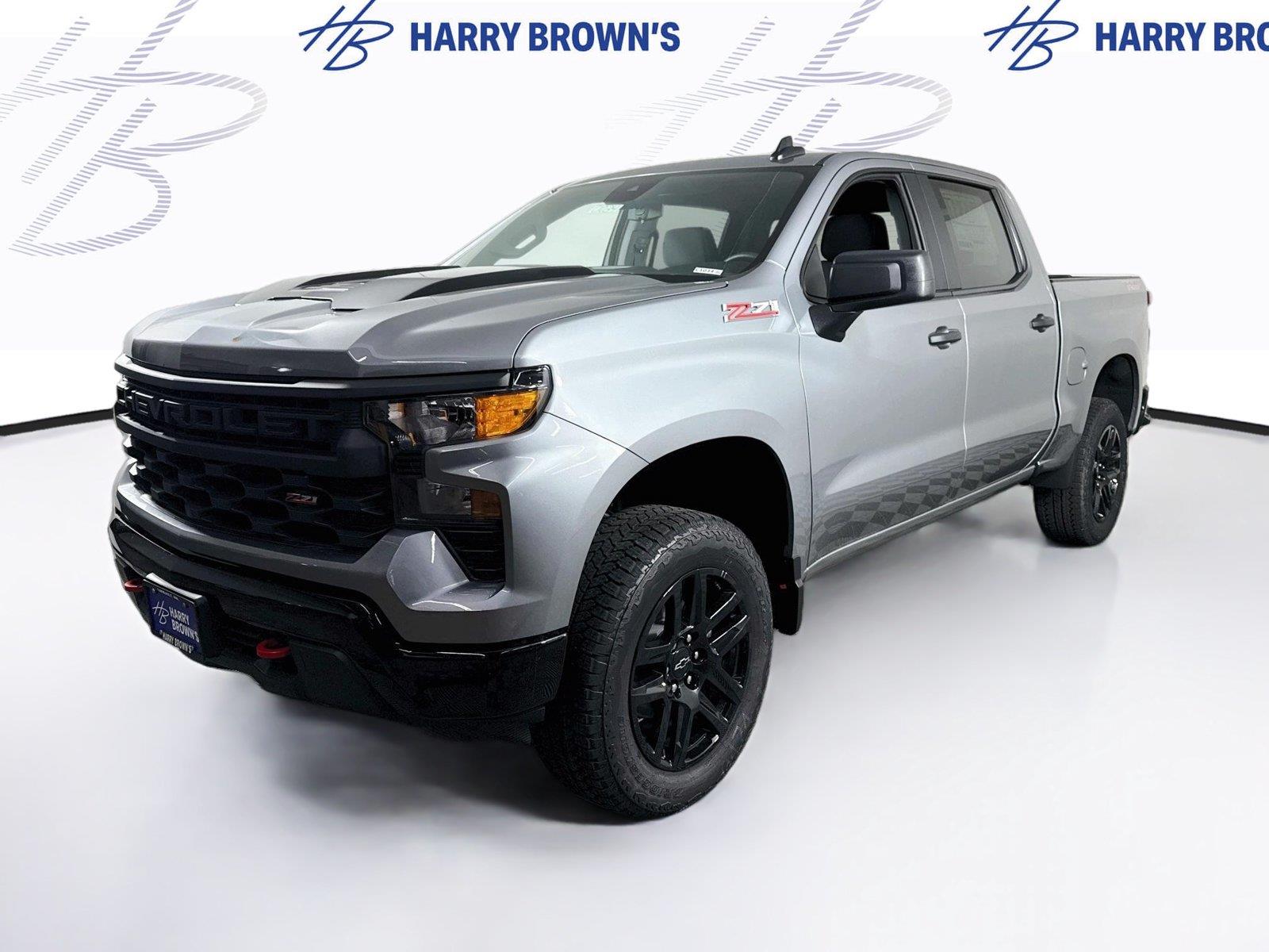 Sterling Gray Metallic 2026 Chevrolet Silverado 1500 Pickup Truck Four-Wheel Drive Automatic