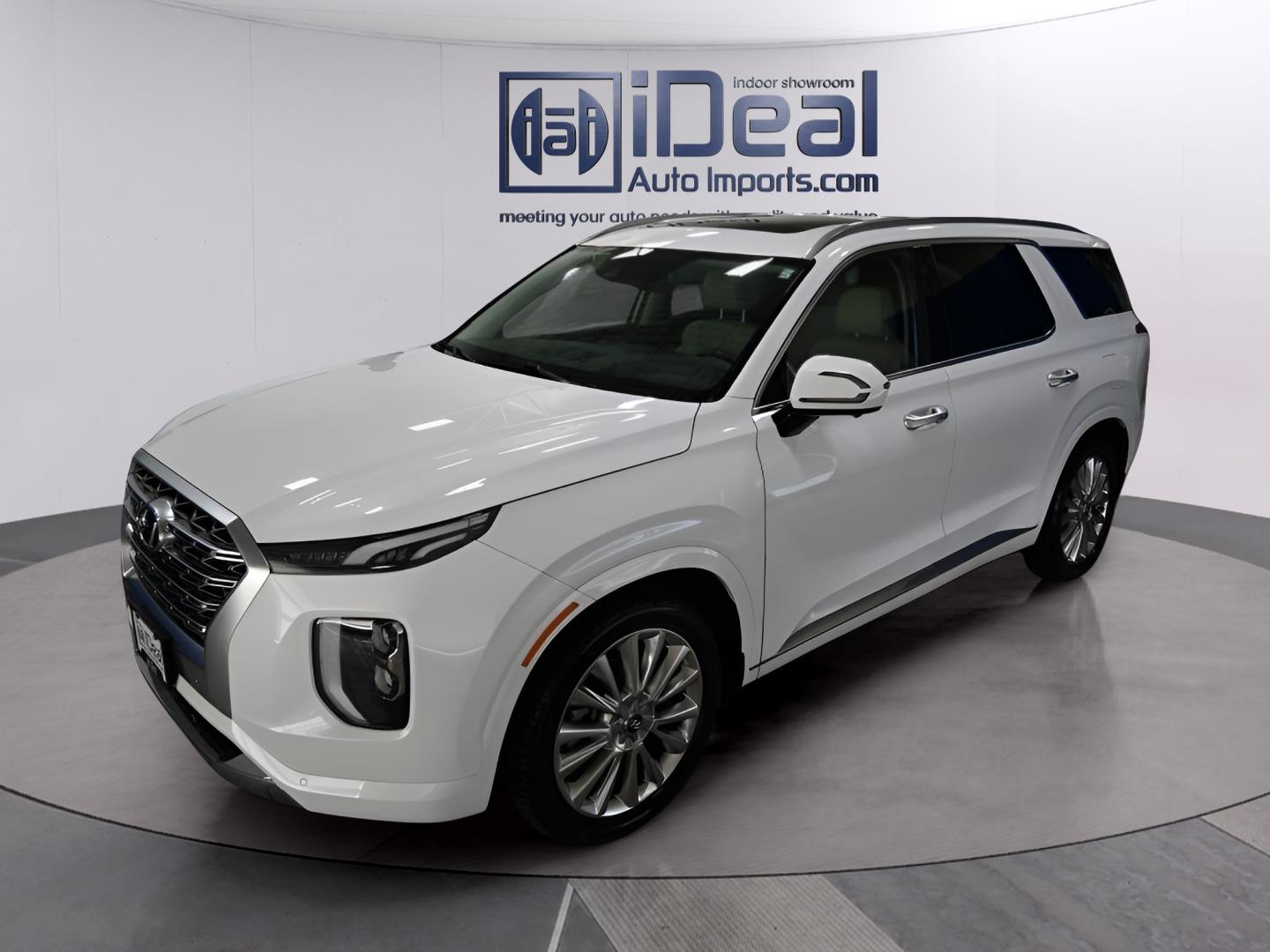 Hyper White 2020 Hyundai Palisade Limited AWD SUV / Crossover All-Wheel Drive Automatic