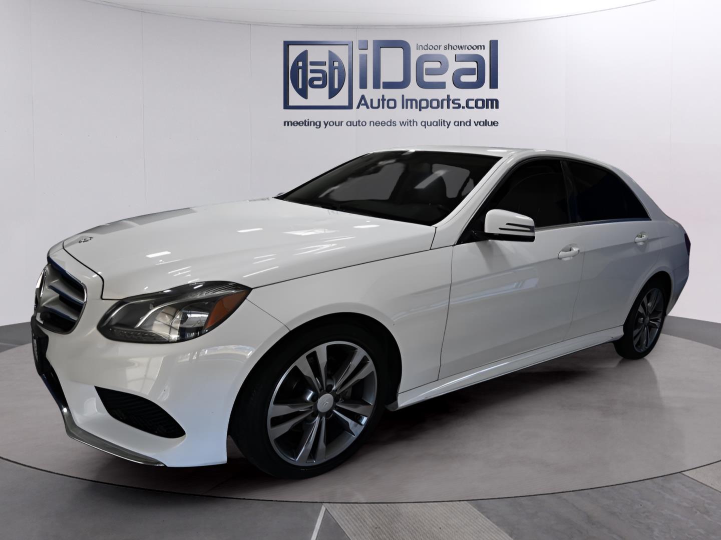 Polar White 2016 Mercedes-Benz E-Class E 350 4MATIC Sedan All-Wheel Drive Automatic