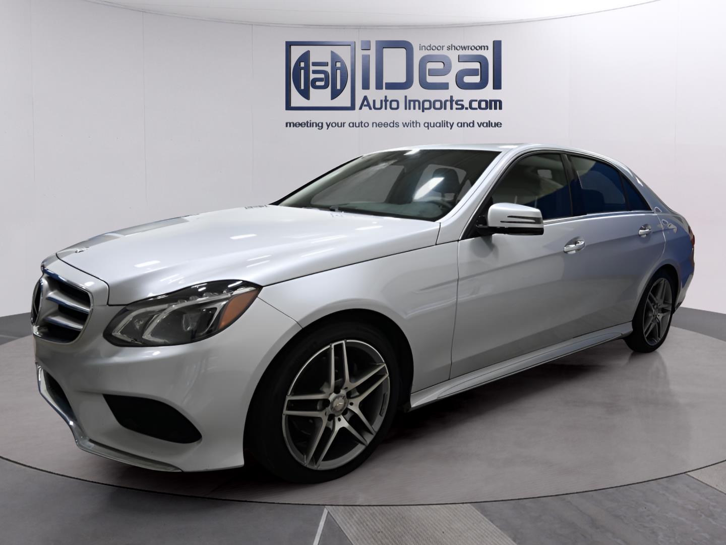 Iridium Silver Metallic 2016 Mercedes-Benz E-Class E 400 4MATIC Sedan All-Wheel Drive Automatic