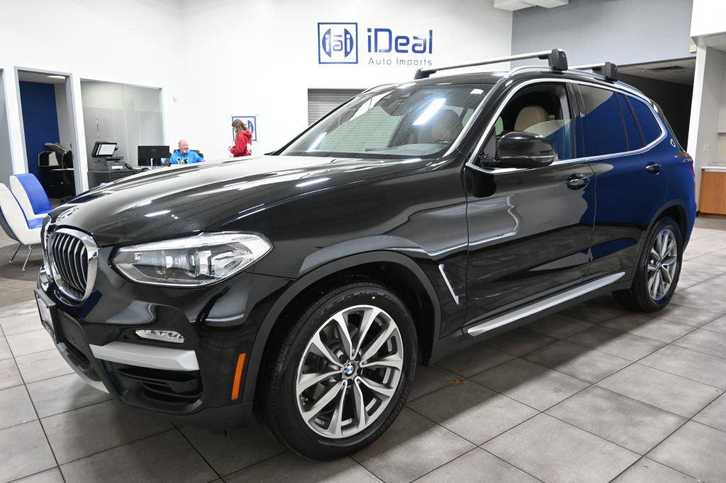 Jet Black 2019 BMW X3 xDrive30i AWD SUV / Crossover All-Wheel Drive Automatic