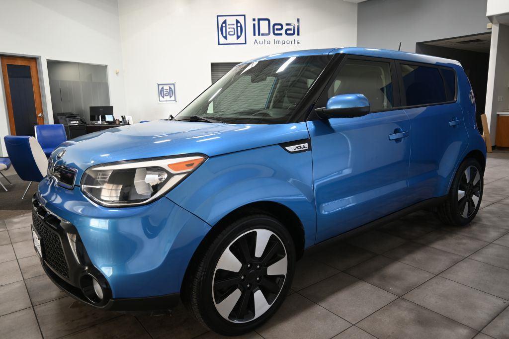 Caribbean Blue 2016 Kia Soul + Wagon Front-Wheel Drive Automatic