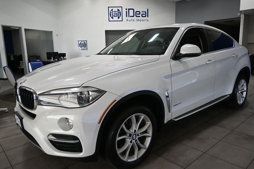 Mineral White Metallic 2015 BMW X6 xDrive35i AWD SUV / Crossover All-Wheel Drive Automatic