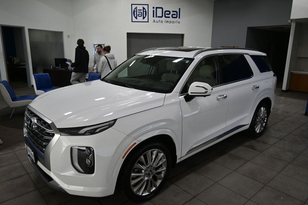 Hyper White 2020 Hyundai Palisade Limited AWD SUV / Crossover All-Wheel Drive Automatic