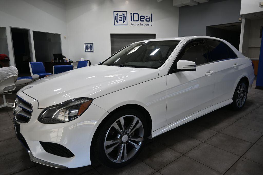 Polar White 2016 Mercedes-Benz E-Class E 350 4MATIC Sedan All-Wheel Drive Automatic