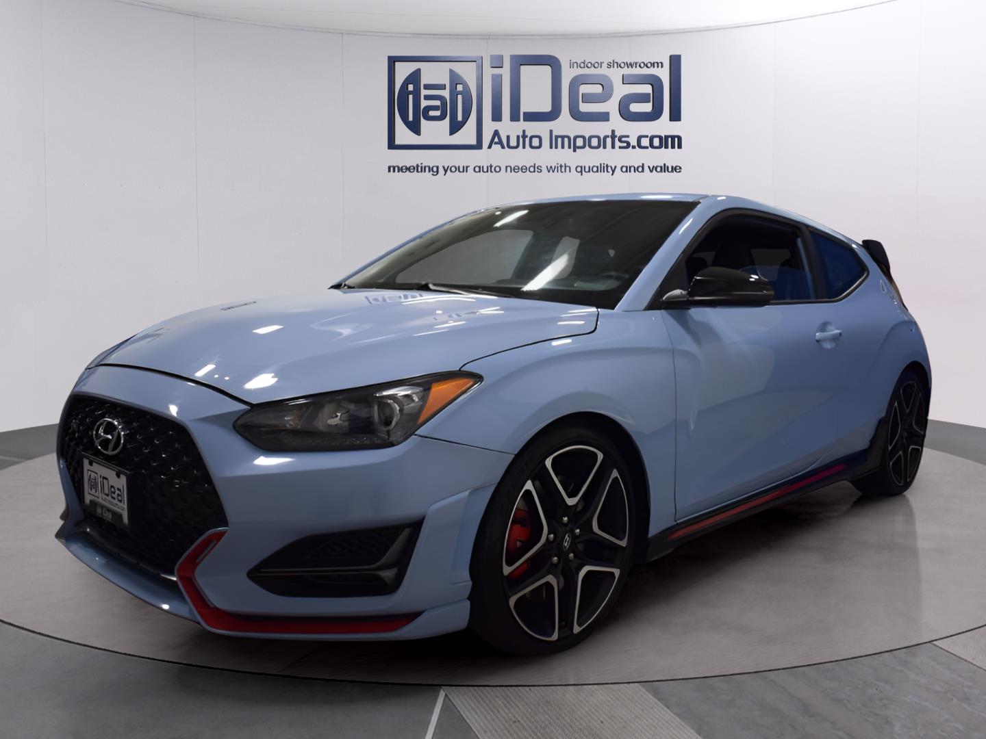 Performance Blue 2021 Hyundai Veloster N FWD Coupe Front-Wheel Drive Automatic