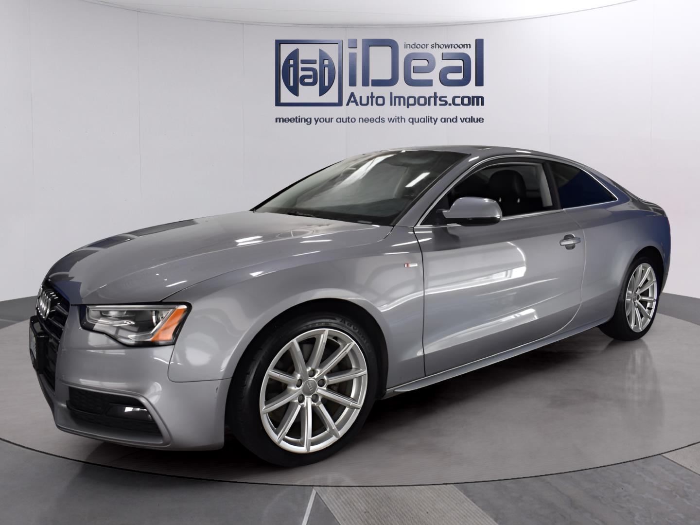 Tornado Gray Metallic 2016 Audi A5 2.0T quattro Premium Plus Coupe AWD Coupe All-Wheel Drive 6-Speed Manual