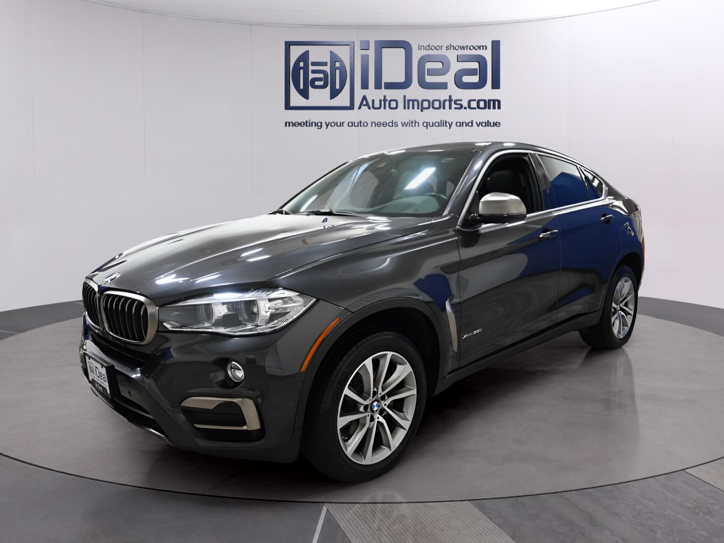 Gray (Dark Graphite Metallic) 2019 BMW X6 xDrive35i AWD SUV / Crossover All-Wheel Drive Automatic