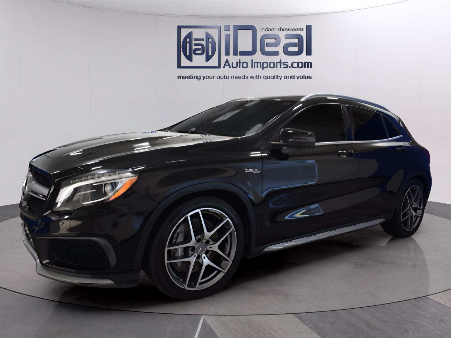 Cosmos Black Metallic 2015 Mercedes-Benz GLA 45 AMG 4MATIC SUV / Crossover All-Wheel Drive Automatic