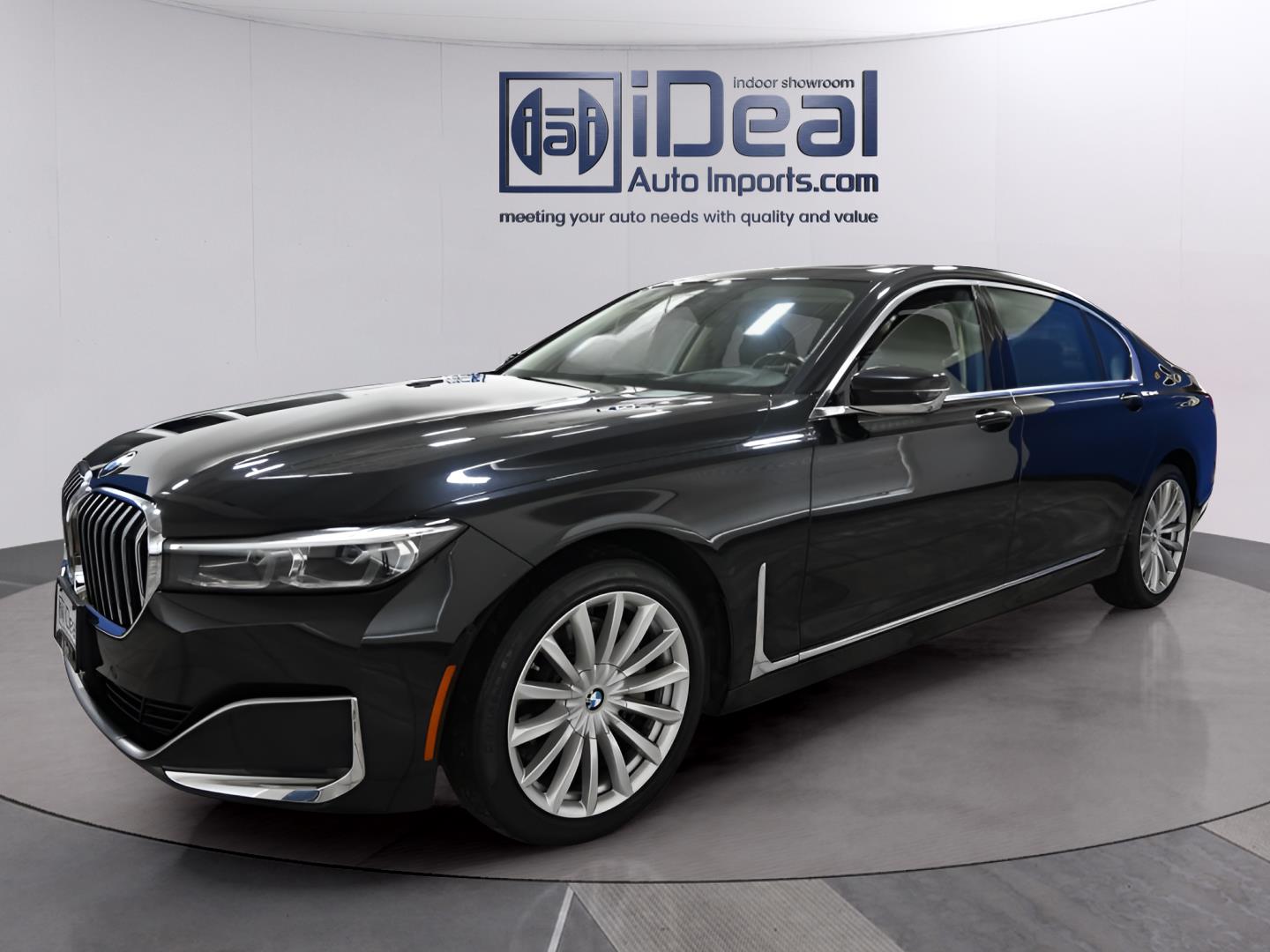 Black Sapphire Metallic 2020 BMW 7 Series 740i xDrive AWD Sedan All-Wheel Drive Automatic