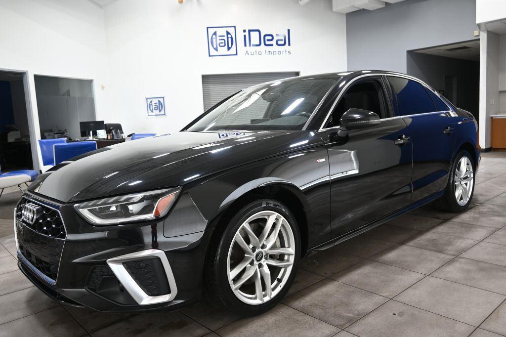 Black 2020 Audi A4 45 TFSI quattro Premium Plus AWD Sedan All-Wheel Drive Automatic