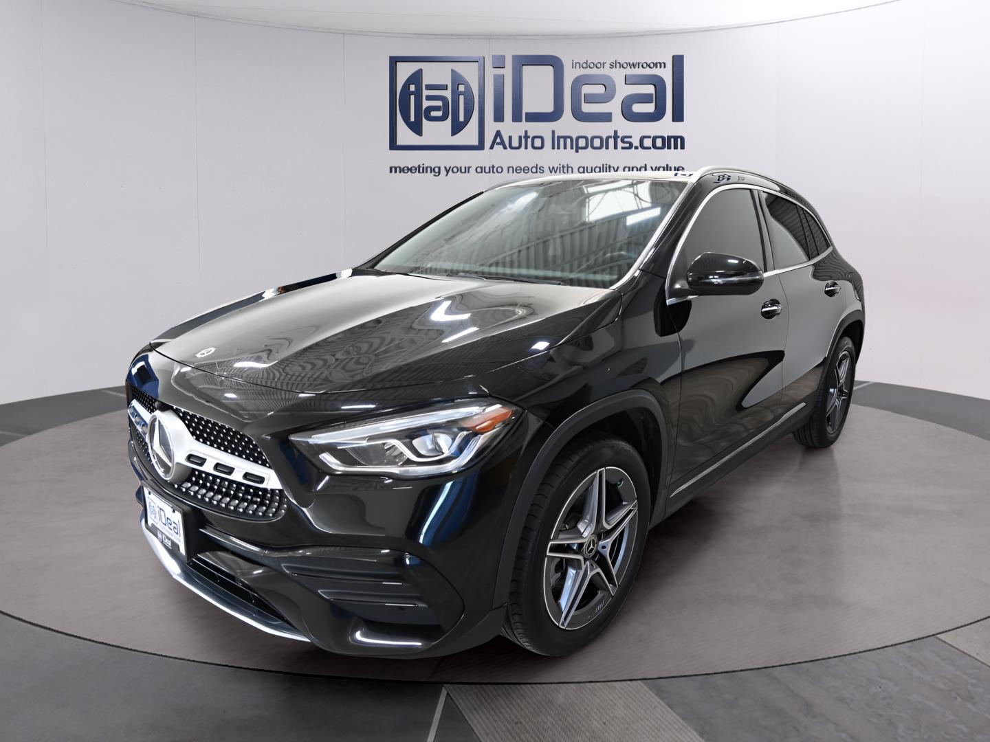 Night Black 2022 Mercedes-Benz GLA 250 4MATIC SUV / Crossover All-Wheel Drive Automatic