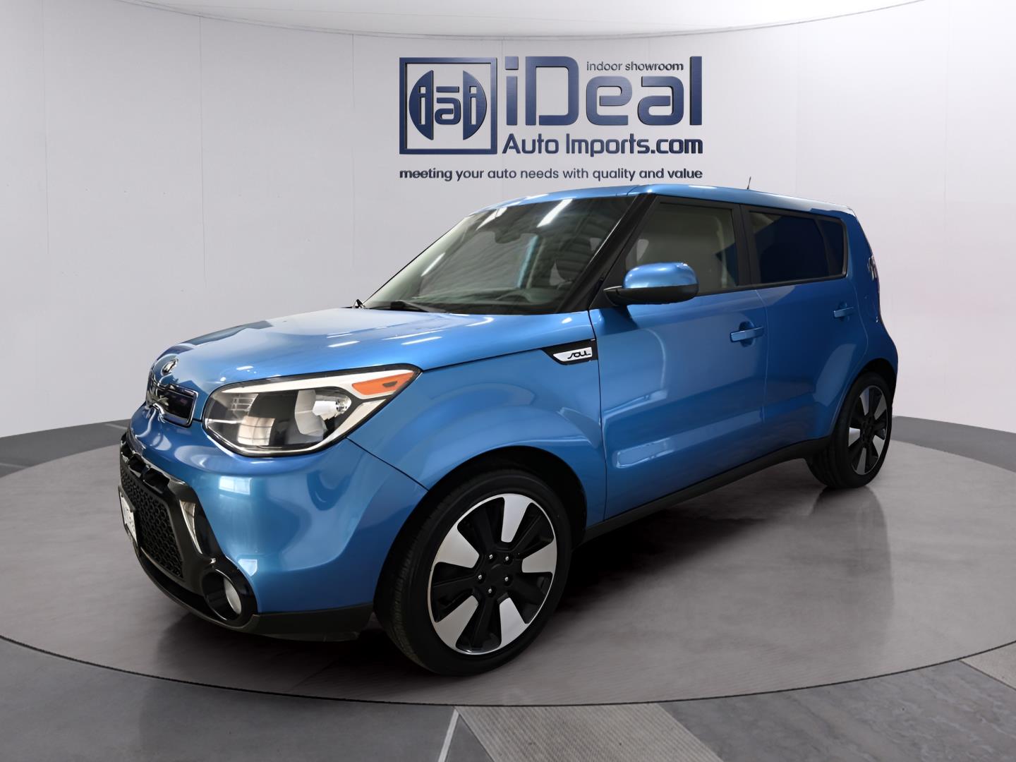 Caribbean Blue 2016 Kia Soul + Wagon Front-Wheel Drive Automatic