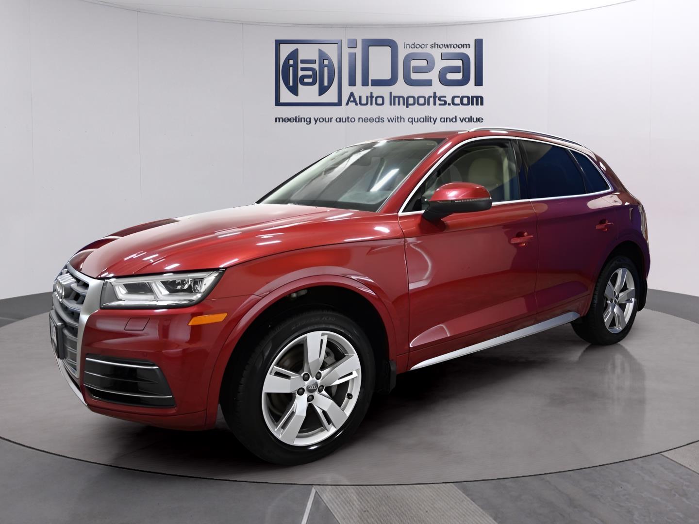 Matador Red Metallic 2018 Audi Q5 2.0 TFSI quattro Premium Plus SUV / Crossover All-Wheel Drive Automatic