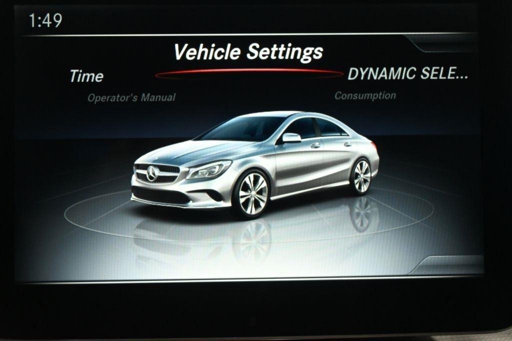 Night Black 2018 Mercedes-Benz CLA 250 Sedan Front-Wheel Drive Automatic