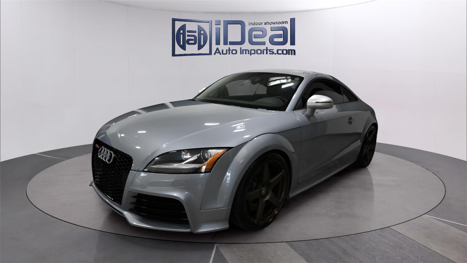 Gray 2012 Audi TT RS 2.5T quattro AWD Coupe All-Wheel Drive Manual