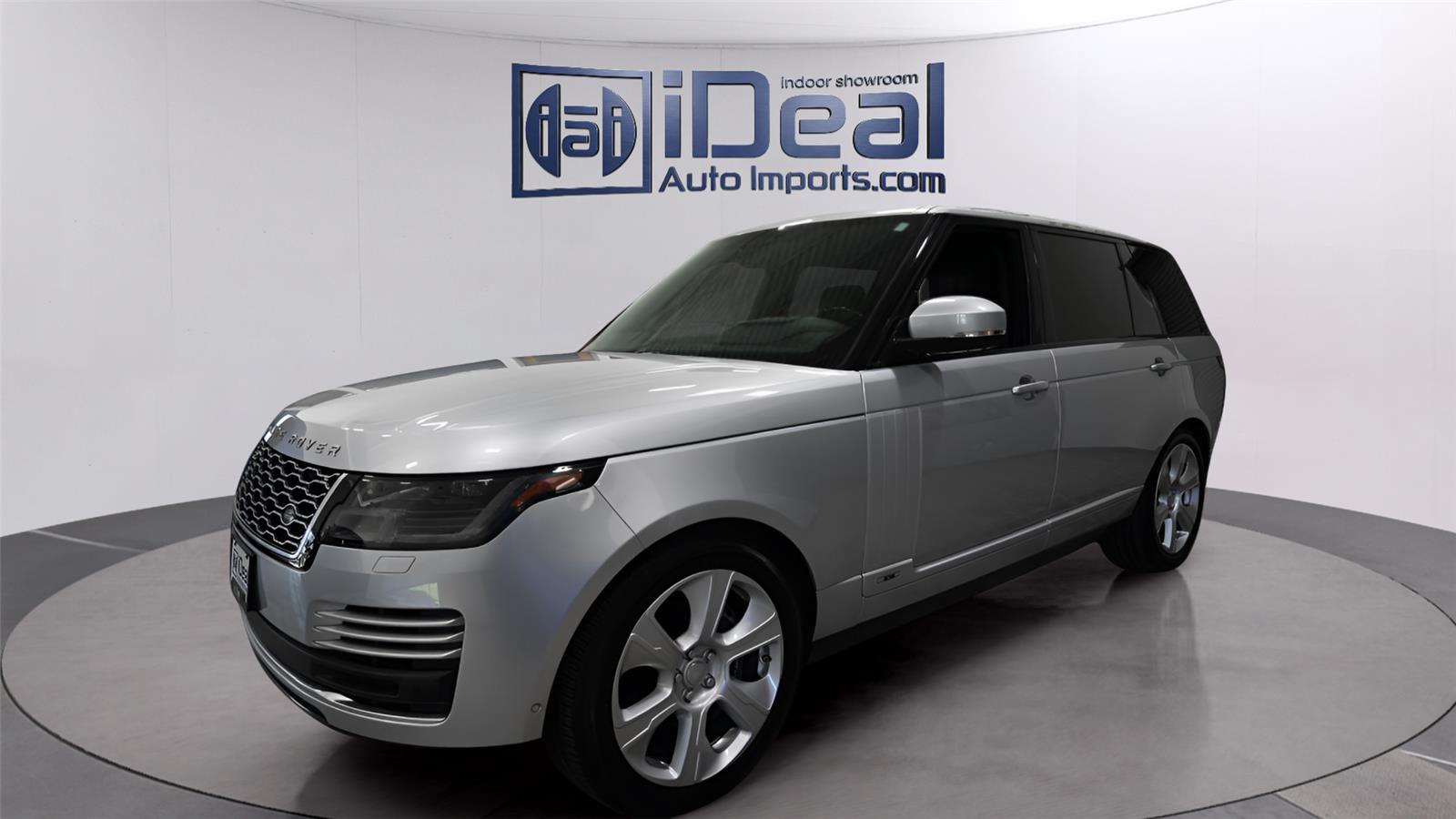 Indus Silver Metallic 2019 Land Rover Range Rover V8 Supercharged LWB 4WD SUV / Crossover All-Wheel Drive Automatic
