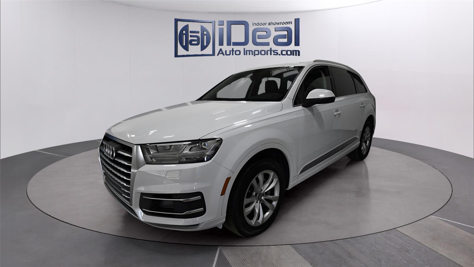 Glacier White Metallic 2018 Audi Q7 3.0 TFSI quattro Premium Plus SUV / Crossover All-Wheel Drive Automatic