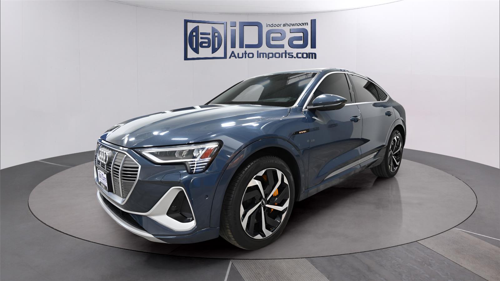 Plasma Blue Metallic 2020 Audi e-tron Prestige quattro AWD SUV / Crossover All-Wheel Drive Automatic