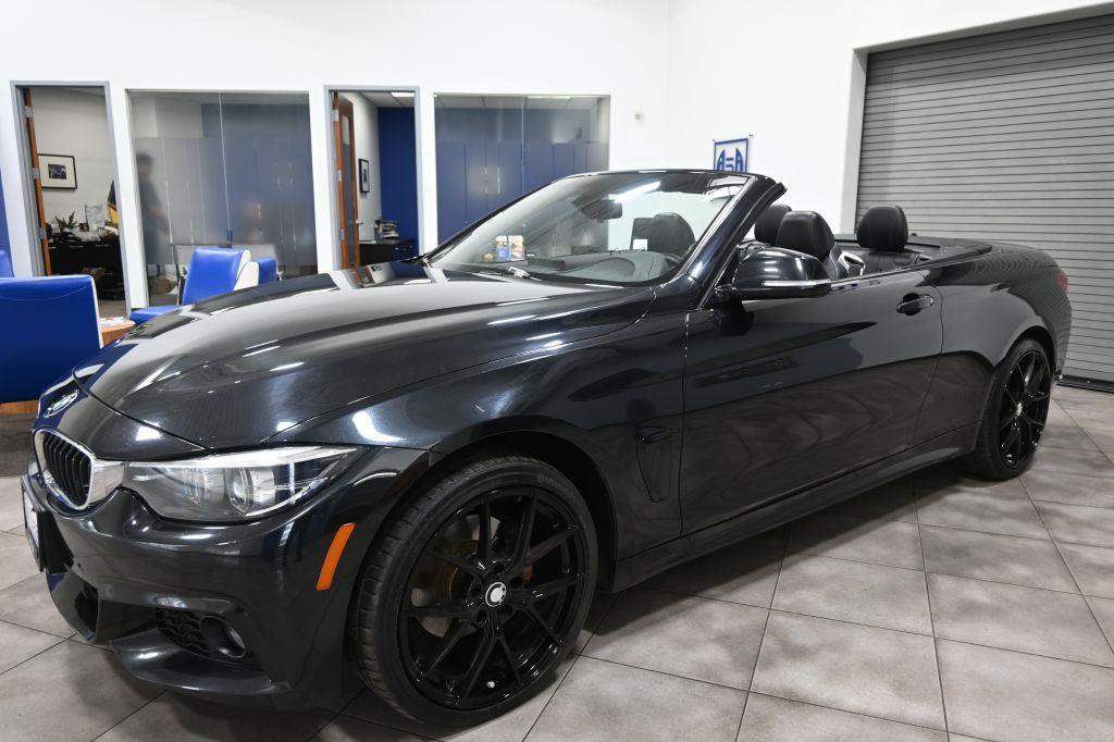 Black Sapphire Metallic 2018 BMW 4 Series 430i xDrive Convertible AWD Convertible All-Wheel Drive Automatic