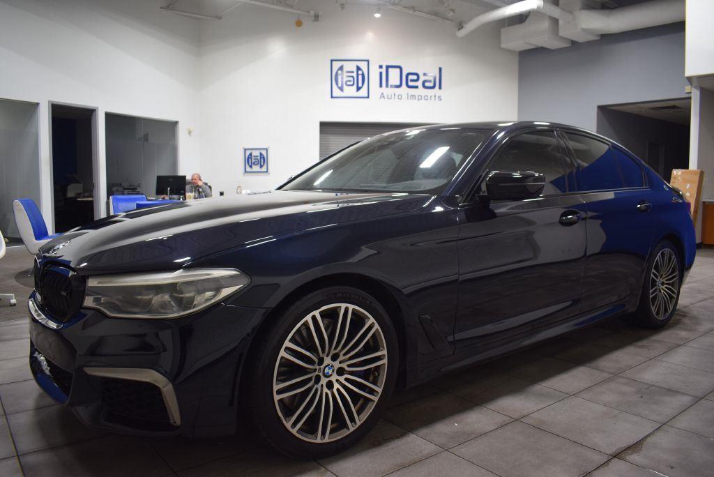 Carbon Black Metallic 2019 BMW 5 Series M550i xDrive Sedan AWD Sedan All-Wheel Drive Automatic
