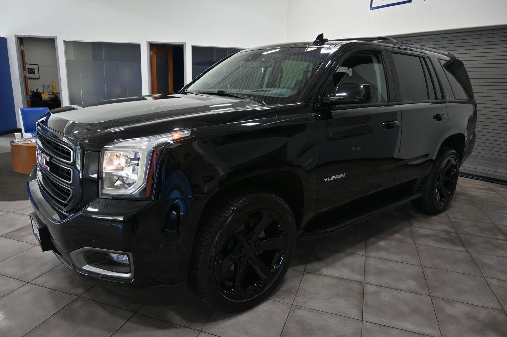 Onyx Black 2019 GMC Yukon SLT 4WD SUV / Crossover Four-Wheel Drive Automatic