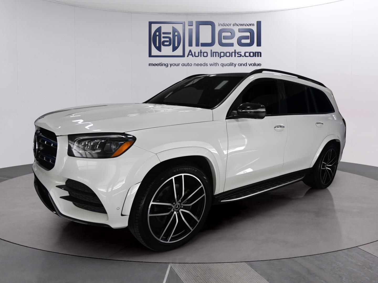 Polar White 2021 Mercedes-Benz GLS 580 4MATIC SUV / Crossover All-Wheel Drive Automatic