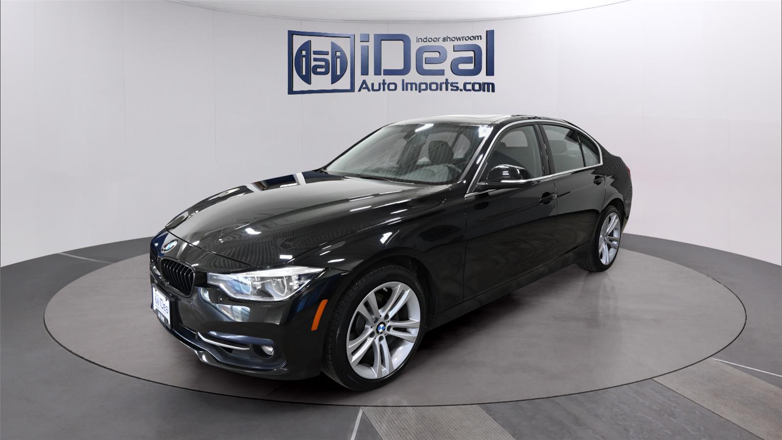Jet Black 2018 BMW 3 Series 330i xDrive Sedan AWD Sedan All-Wheel Drive Automatic