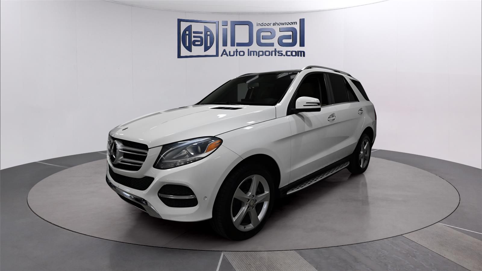 Polar White 2017 Mercedes-Benz GLE 350 4MATIC SUV / Crossover All-Wheel Drive Automatic