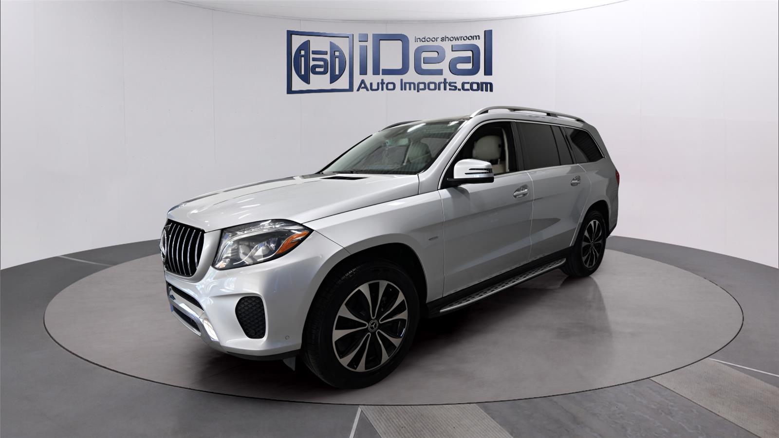 Iridium Silver Metallic 2019 Mercedes-Benz GLS 450 4MATIC SUV / Crossover All-Wheel Drive Automatic