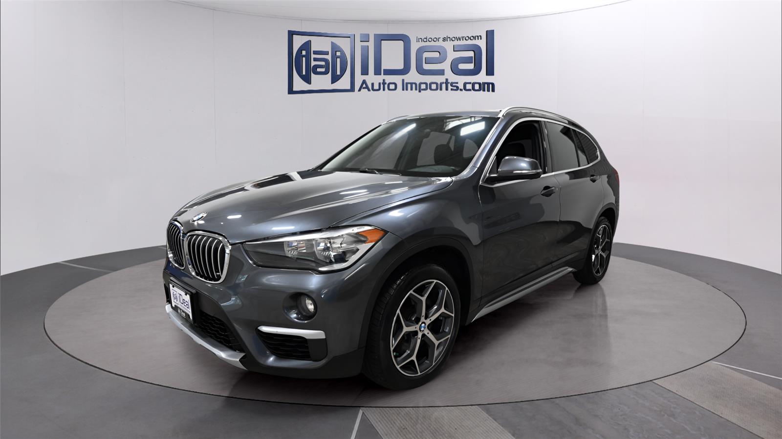 Mineral Gray Metallic 2018 BMW X1 xDrive28i AWD SUV / Crossover All-Wheel Drive Automatic