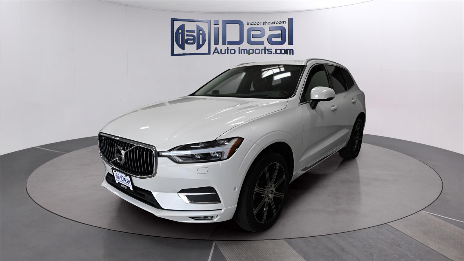 Crystal White Pearl Metallic 2019 Volvo XC60 T5 Inscription AWD SUV / Crossover All-Wheel Drive Automatic