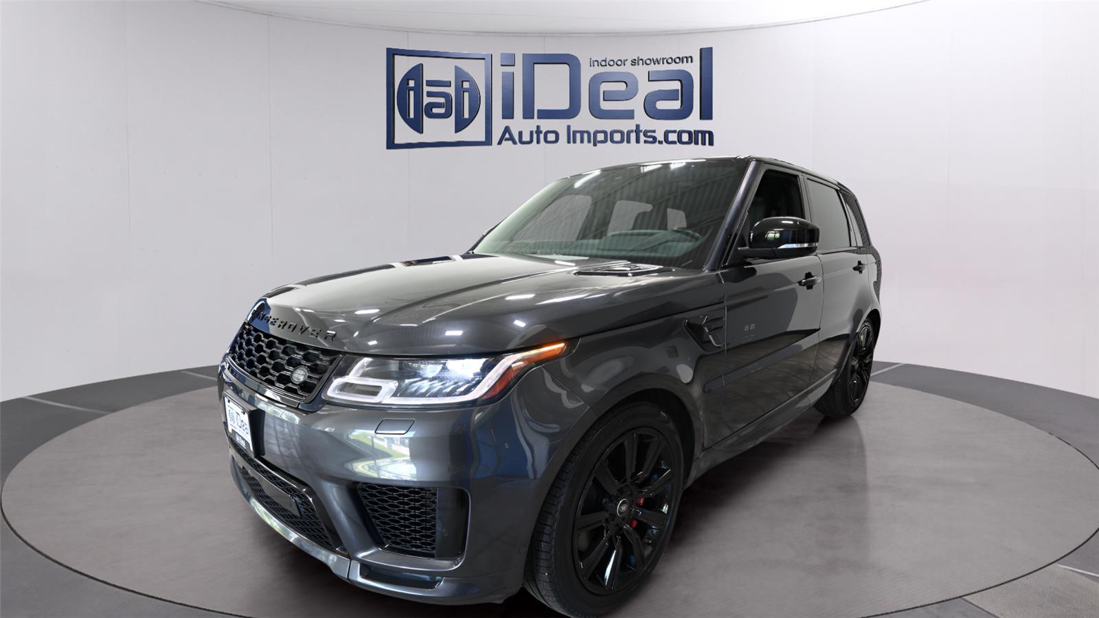 Santorini Black Metallic 2018 Land Rover Range Rover Sport V8 Supercharged Dynamic 4WD SUV / Crossover All-Wheel Drive Automatic